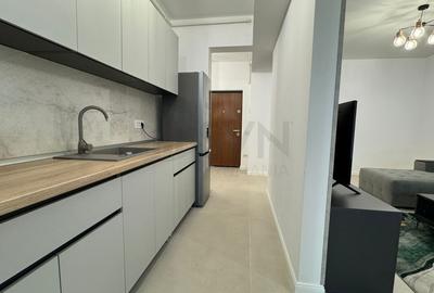 Apartament cu 2 camere semidecomandat, mobilat în Pipera - 6
