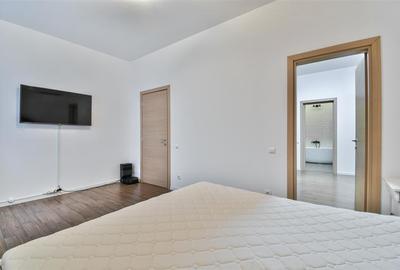 Penthouse cu 4 camere semidecomandat, mobilat în Aviației - 33