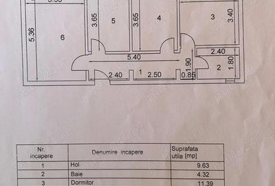 Apartament cu 3 camere decomandat în Piața Nouă - 1