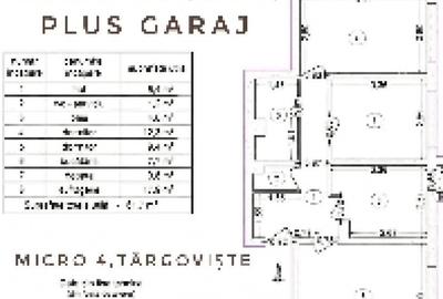 Apartament 3 camere,parter,gara,Microraion 4,Targovi?te - 2