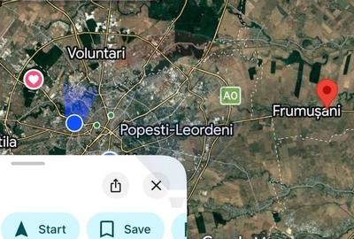 Teren Construcții intravilan de 2512 mp, în Pasărea - 5