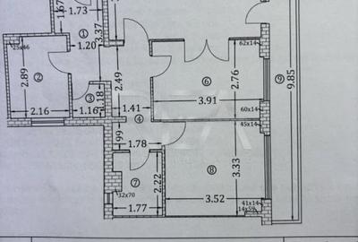 Apartament cu 3 camere decomandat, mobilat în Drumul Taberei - 5