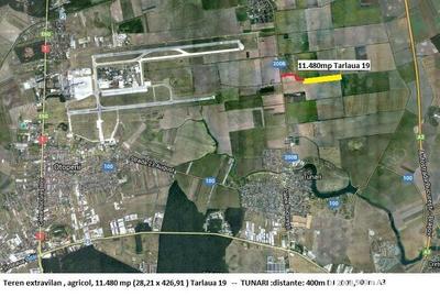 Teren Construcții intravilan de 11480 mp, în Tunari - 1