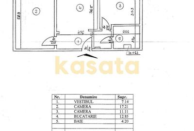 Apartament cu 2 camere decomandat în Obor - 7