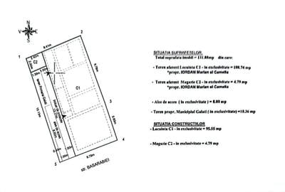 Casă individuală cu 2 camere cu Canalizare în Central - 2