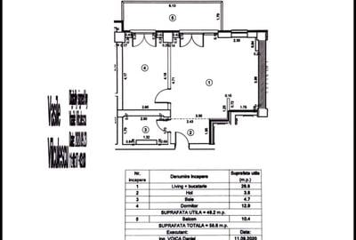 Apartament cu 2 camere semidecomandat, mobilat în Tomis Plus - 14