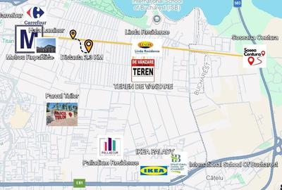 Cel Mai Bun Teren 16000mp Titan - Industriilor Metrou Republica 85e/mp - 2