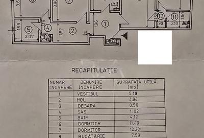 Apartament cu 4 camere decomandat, mobilat în Titan - 9