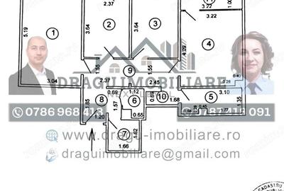 Apartament cu 3 camere decomandat în Nord - 5