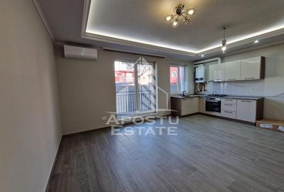 Apartament cu 2 camere semidecomandat, mobilat în Giroc