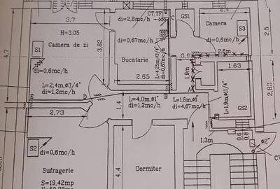Apartament cu 3 camere decomandat, mobilat în 13 Septembrie - 4
