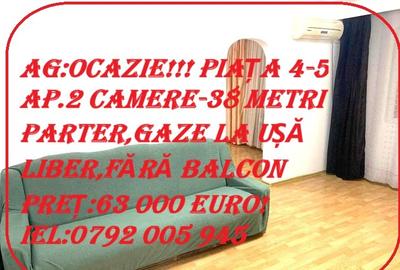 Apartament cu 2 camere semidecomandat în Km 4-5 - 2