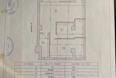Apartament cu 3 camere decomandat în Tomis Nord