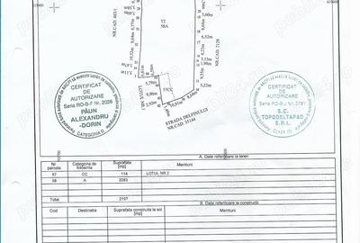 Teren de 2197 mp, în Parcheș - 2