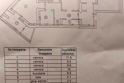 Apartament 4 camere Frumoasa - Lidl Apartament 4 camere Frumoasa - Lidl - 2