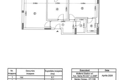 Apartament cu 3 camere în Central - 10
