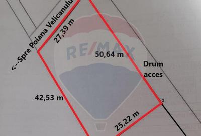 Teren Rasnov -Glajerie, Poiana Velicanului, 1447mp, la st... - 8