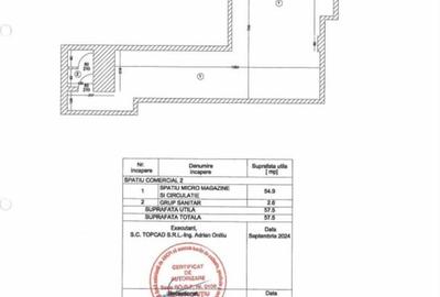 Spațiu comercial, de 60 mp, în Sisești - 2