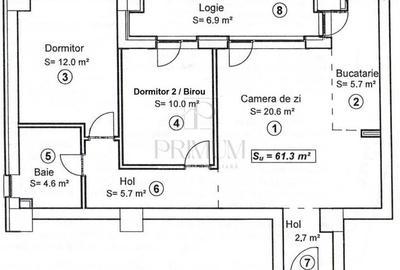 Apartament cu 3 camere decomandat, mobilat în Circumvalațiunii - 5