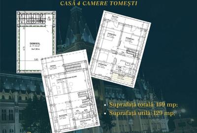 Casă cu 4 camere în Tomești - 3