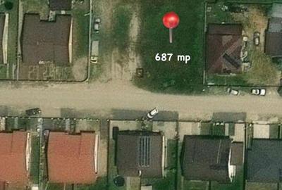 Teren de 687 mp, în Moșnița Nouă