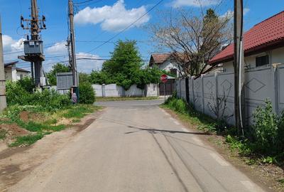 Teren intravilan deosebit – 650 mp, dublă deschidere la asfalt, toate utilități
