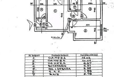 Apartament cu 3 camere semidecomandat, mobilat în - 18