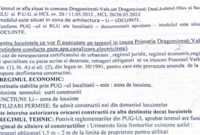 Teren de vanzare Dragomiresti Deal - 2