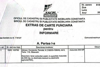 Teren extravilan agricol – amplasare excelentă | Constanța, Tom – Veterani - 5
