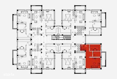 Apartament cu 2 camere în Sânpetru - 20