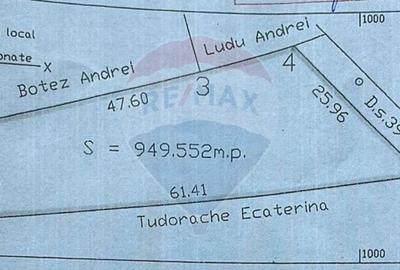 Teren Ciolpani 950 mp, intre case, utilitati la marginea terenului. - 2