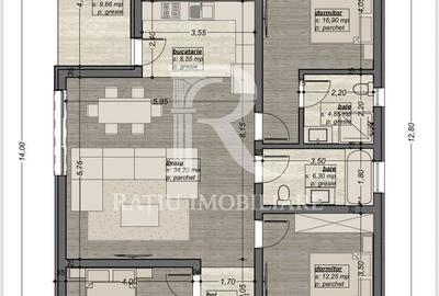 Casă cu 4 camere în Sântandrei
