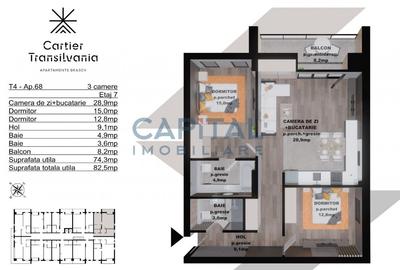 Comision 0%! Apartament 3 camere Zona Noua! - 4
