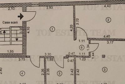 Apartament cu 3 camere nedecomandat în Sebastian