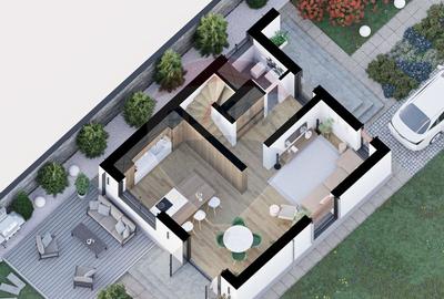 VILA JOY - Casa individuala noua, 4 camere, teren de 430 mp - 3