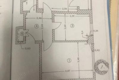 Apartament cu 2 camere decomandat în Central - 1