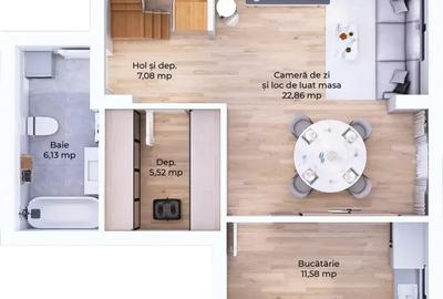 Apartament cu 2 camere în Avantgarden - 2