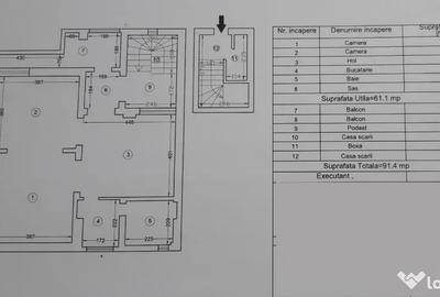 Apartament cu 2 camere decomandat în Central