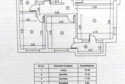 Apartament cu 3 camere decomandat în Central - 10