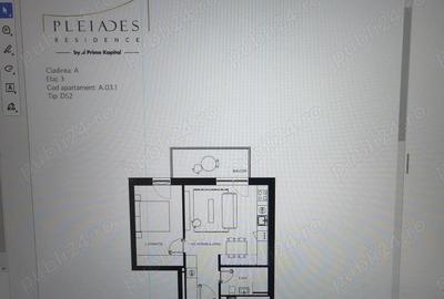 Apartament cu 2 camere semidecomandat în Sud - 9