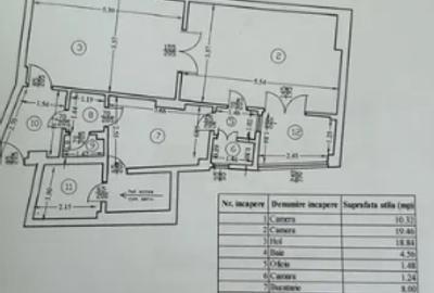 Universitate, Mihail Kogalniceanu,parter/4,2 bai,boxa la subsol,Liber - 8