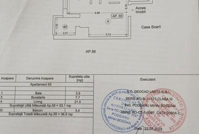 Apartament cu 2 camere semidecomandat în Exterior Vest - 7