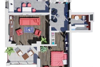 Apartament cu 2 camere în Central - 4