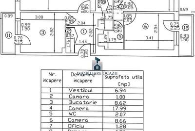Apartament cu 3 camere decomandat în Berceni