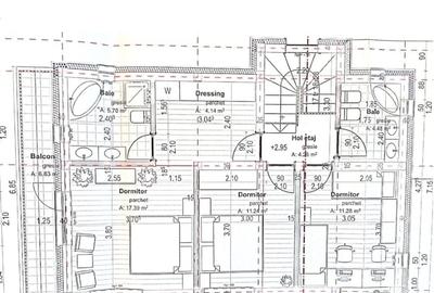NEGOCIABIL-CASA LUX CLUJ-individuala 193mp-Teren 583mp-Semifinisata-GARAJ - 5