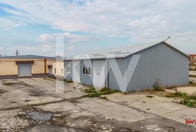 Hala industriala de inchiriat - 240 mp + 60mp Birou, centura Codlea - 2