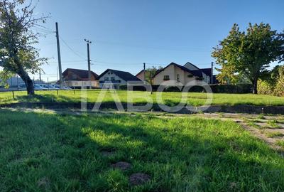 Teren intravilan 1298  mp PUZ toate utilitatile zona buna Cisnadie - 3
