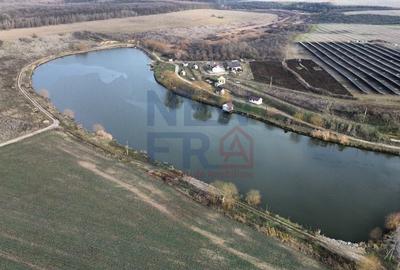 Vanzare balta pescuit,teren,constructii-oportunitate rara investitii Giurgiu