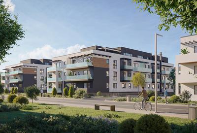 Apartament cu 3 camere semidecomandat în Tractorul - 1