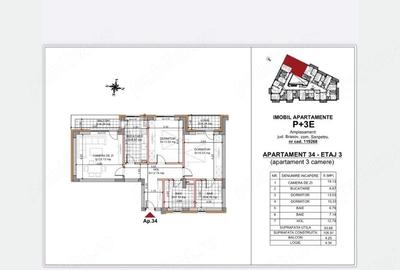 Apartament cu 3 camere decomandat în Rulmentul - 1